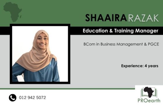 13. Shaaira Razak ProEarth